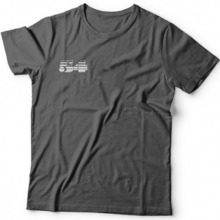 Именная футболка с полосатым шрифтом и хоккейными принадлежностями #66